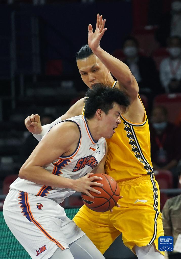  CBA季后赛首轮，广东大胜浙江晋级